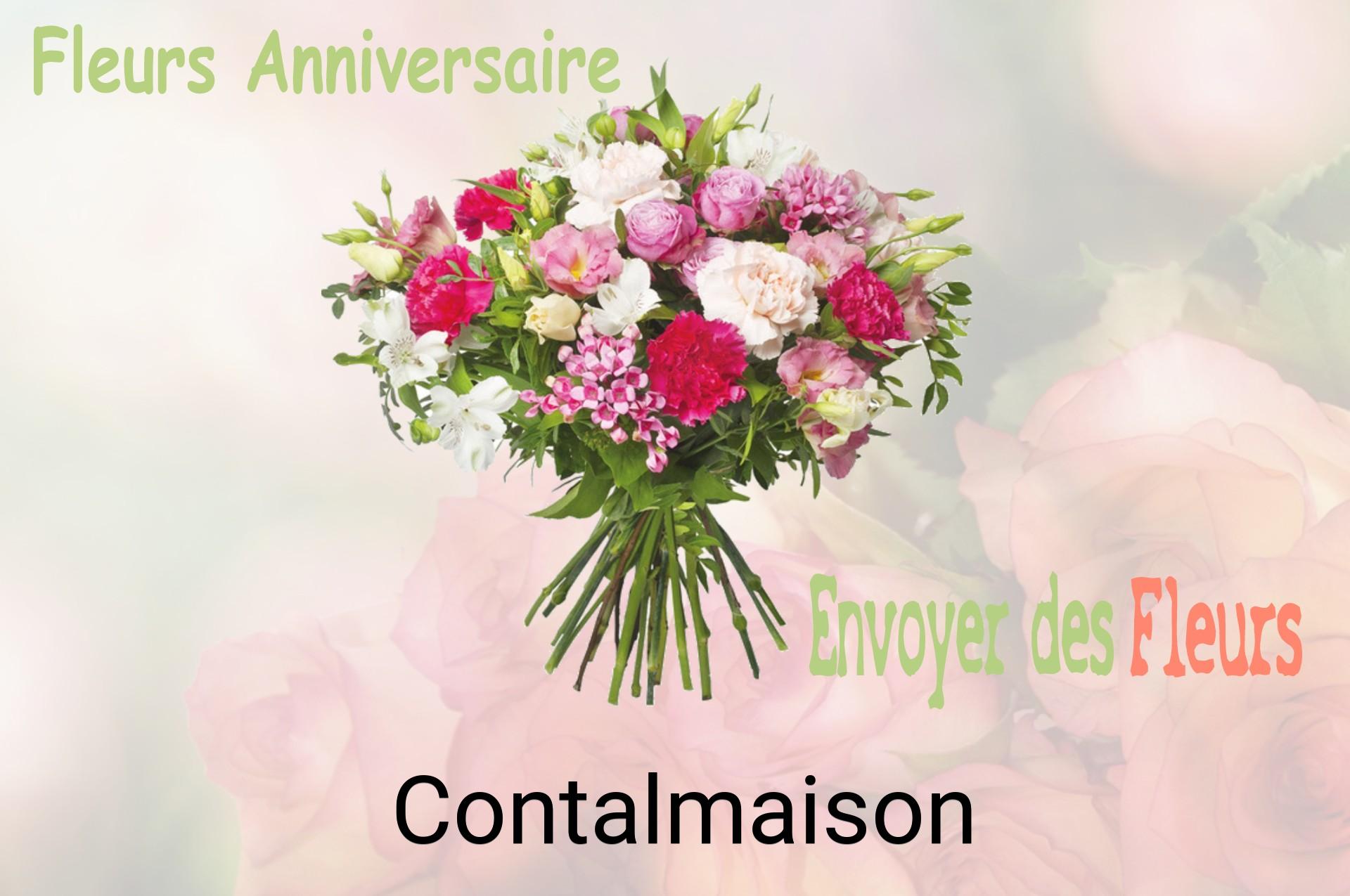 Bouquet de fleurs d’anniversaire livré à Contalmaison